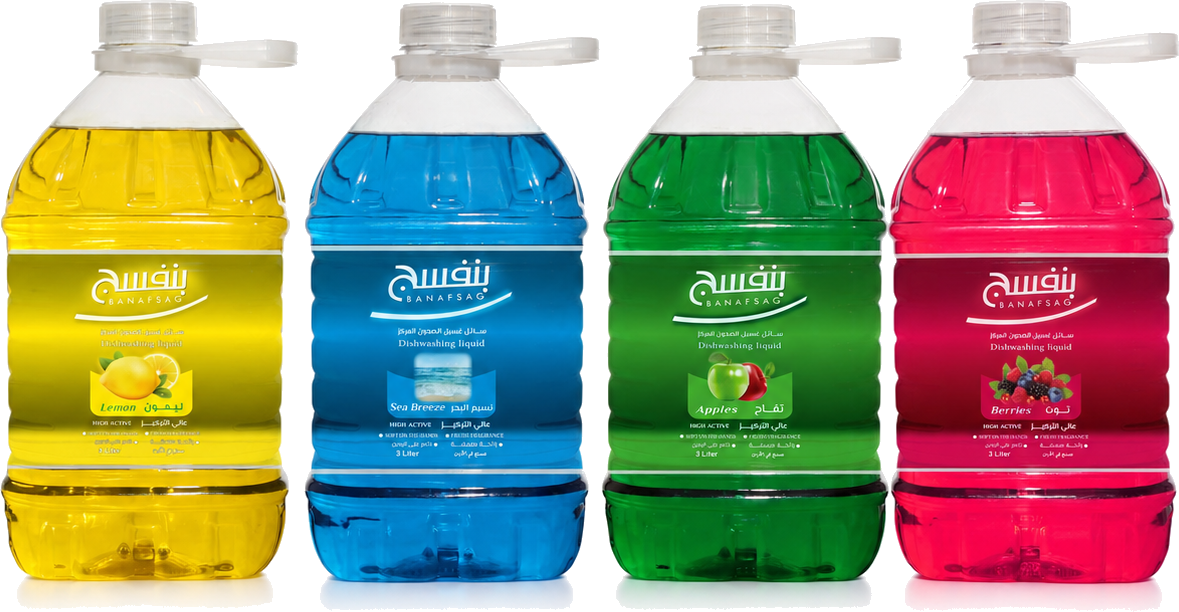 سائل جلي الصحون المركز بنفسج – 3 لتر