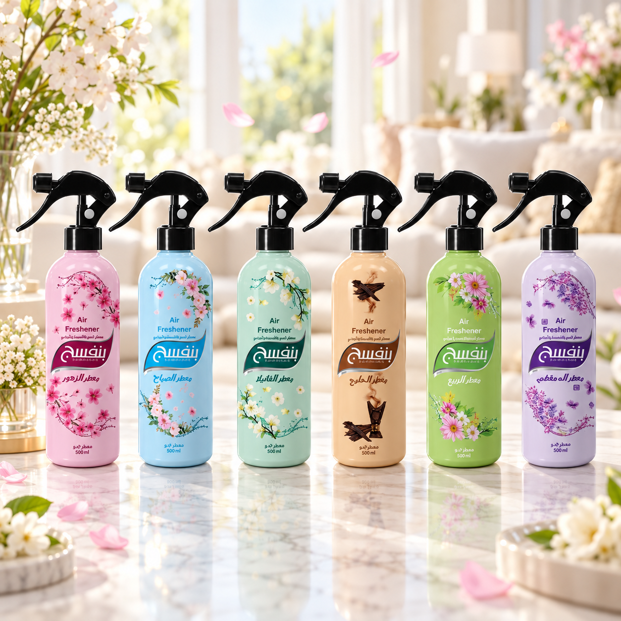 معطر جو بنفسج – ستة روائح